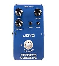 JOYO Bass Guitar Pedals High Gain Overdrive Effect Pedal with Independent Mid Frequency and Gain Boost for Bassist Electric Guitar Bass (DOUBLE THRUSTER R-28)
