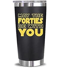 NewEleven 60th Birthday Wine Tumbler - 1965 Birthday Gift For Women | 12 Oz Capacity | Happy 60th Celebration Gift | For Mom, Wife, Aunt