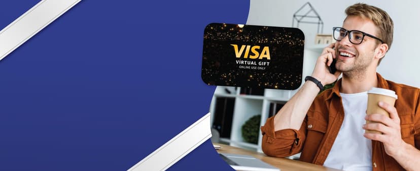 $100 (plus $5.95 Purchase Fee) - For Online Use Only Visa Virtual eGift Card B0DG8FDNBK