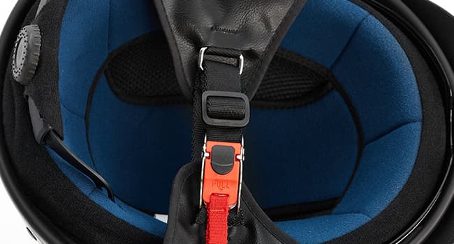 ILM Half Helmet Motorcycle Open Face Sun Visor Quick Release Buckle DOT Approved Cycling Motocross Suits Men Women Model-205V (S, Matt Black)