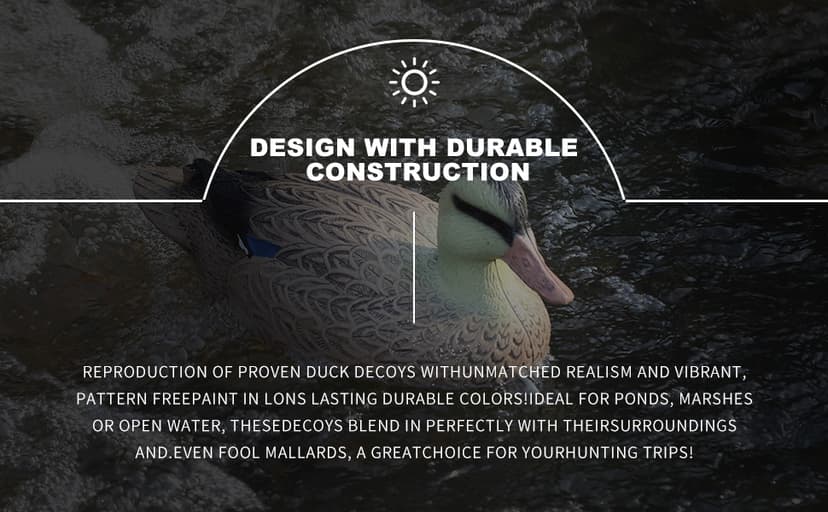 Realistic Mallard Duck Models That Hunting Enthusiasts Love as decoys and Ornaments