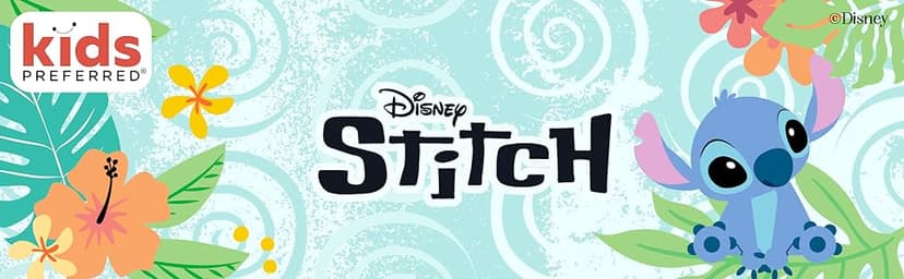 Disney Baby Lilo & Stitch Soft Huggable Stuffed Animal Cute Plush Toy for Toddler Boys and Girls, Gift for Kids, Blue Stitch 15 Inches