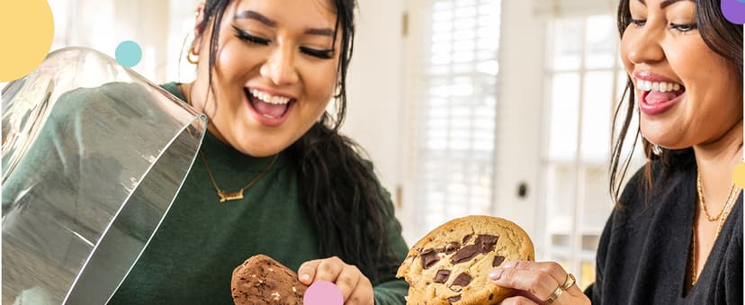 David's Cookies Assorted Fresh Baked Decadent Cookie Gift Tin – 2lb Basket with 8 Jumbo Cookies – Soft and Chewy Bakery-Style Dessert for Birthdays, Holidays, Thank You and Special Occasions