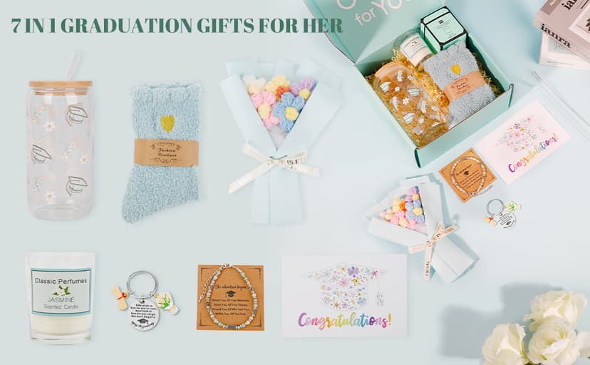Graduation Gifts for Women 2026, College High School Graduation Gifts Box Set, Graduation Presents Ideas for Women, Daughter, Girl, Nurses, Best Friend, Sister B0GLJ375F7