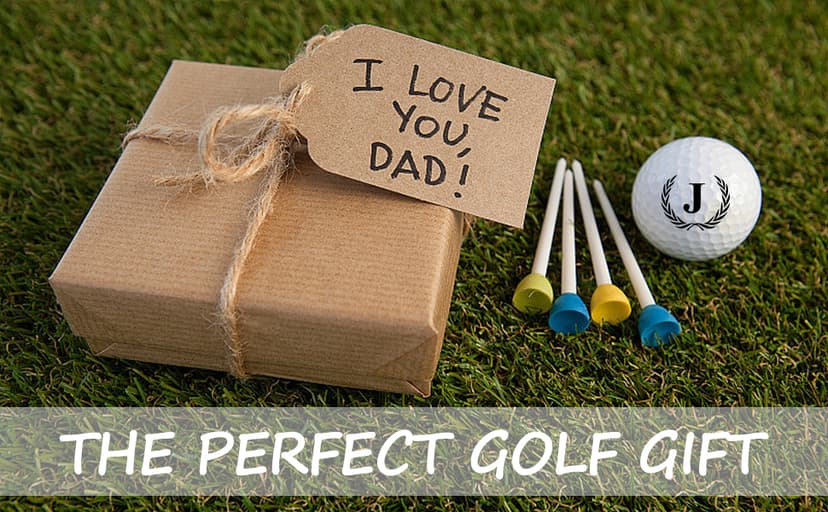 Xeiwagoo Golf Gifts for Men, Unique Initial on Personalized Golf Balls (6 Balls)