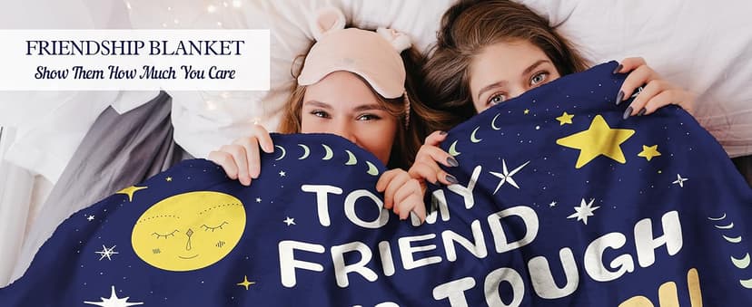Niyewsor Best Friend Birthday Gifts for Women, Friendship Gifts for Women, Soul Sister, BBF, Bestie, Gift for Friends Female, to My Friend Blanket, 60"x50"