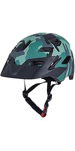 Skateboard Bike Helmet for Adults Women Men Youth Kids (2-3-5-8-14+ Years Boys Girls) - Lightweight Multi-Sport Adjustable Helmets for Bicycle Skateboard Scooter Skate Cycling