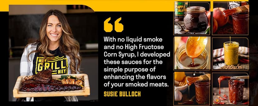 Hey Grill Hey | Texas BBQ Sauce | Brisket Sauce | BBQ Glaze | Beef Marinade | Grilling Essentials | Texas Style