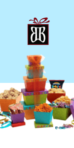 Broadway Basketeers Happy Birthday Gift Baskets for Prime Delivery Gourmet Cookie Gifts Box with Brownies, Individually Wrapped Edible Care Package for Men, Women, Husband, Wife, Mom, Dad, Families