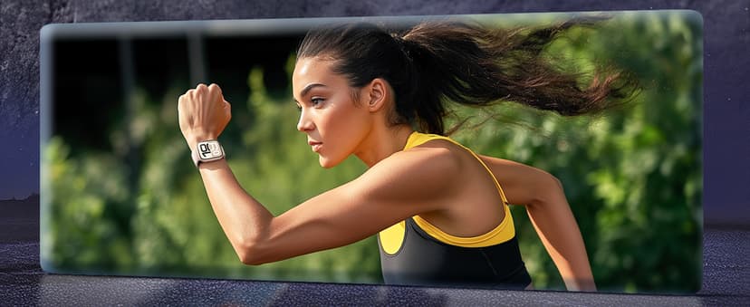 Misxi 2 Pack Tempered Glass Case Compatible for Apple Watch Series 11 (2025) Series 10 42mm, Hard PC Screen Protector Overall Protection Scratch-Resistant Cover for iWatch, 1 Rose Gold + 1 Transparent