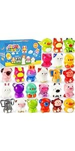 30Pcs Bunny Slow Rising Squishy Toys,Bulk Stress Relief Fidget Toy Squeeze Bunny for Kids,Treasure Chest Prizes, Classroom Prizes for Boys Girls B0FSKHRB4G