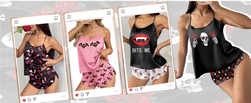 Sexy pajama set for women,Cami Top and Shorts Sets,2 Piece Silky Sleepwear for Valentines,Bridal Party,Honeymoons Gifts Ekouaer Silk Pajamas Set for Women Satin Backless Lingerie Pjs Nightwear B0876WYLZT