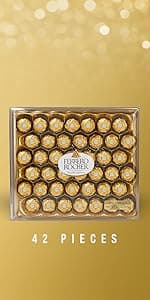 Ferrero Collection, 24 Count, Premium Gourmet Assorted Hazelnut Milk Chocolate, Dark Chocolate and Coconut, 9.1 oz