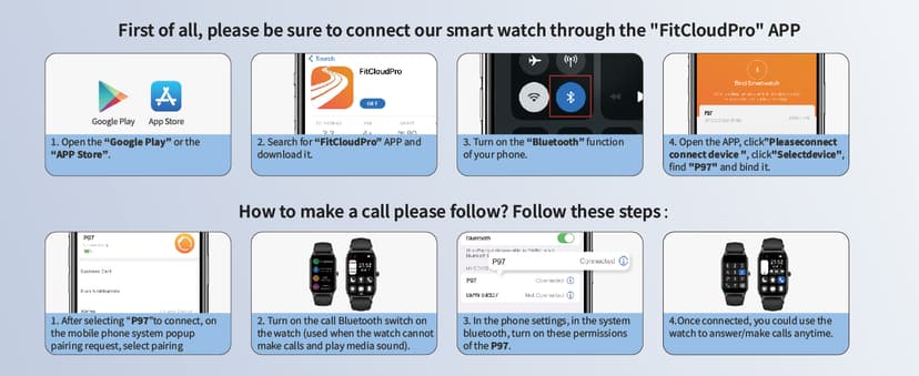 Smart Watch for Men Women, 1.57" Smartwatch (Answer/Make Call) , Fitness Tracker with 110+ Sport Modes, Heart Rate/Sleep Monitor, IP68 Waterproof, Bluetooth Calls, Smartwatches for Android iOS Black