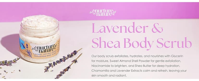 NURTURE BY NATURE Relax & Calm Christmas Gift Basket – Spa Gifts for Women with Bath Bomb, Hand Cream, Lavender Pillow Mist & Scented Candle - Vegan - Stocking Stuffers, Holiday Gifts, Gifts for Mom