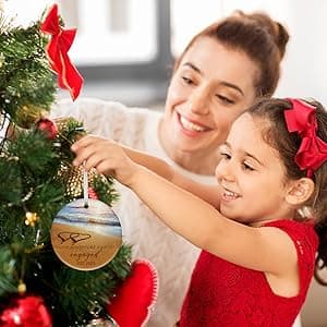 Wedding Gifts Engagement Gifts for Couples 2025 First Christmas Engaged Ornament 2025 Just Engaged Bachelorette Gift Happy Engagement Gift for Newly Engageds Couples Bride to be Her Women Fiance(1)