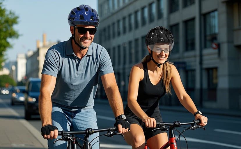 Bike Helmet Adult for Men, Lightweight Ebike Helmet with LED Light & Magnetic Goggles, USB Charging Cable Included, Cycling Helmet for Adult with Adjustable Dial Fit 22.8"- 24.4 "