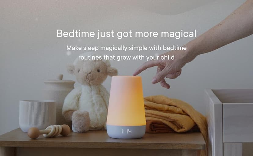 Hatch Rest Baby Sound Machine, Night Light | 2nd Gen | Registry Essential, Sleep Trainer, Routine Builder, Time-to-Rise Alarm Clock, White Noise Soother, Nursery Stories, Toddler Kids Bedroom (Wi-Fi)