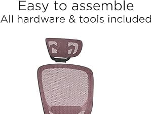 STAPLES Hyken Ergonomic Task Chair, Mesh, Ergonomic, Lumbar Support, Swivel, Black