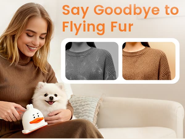 kurtmark Vacuum Dog Brush for Shedding, 4-in-1 Self Cleaning Slicker Brush for Dogs& Undercoat Rake for Dogs, Deshedding Grooming Tool, Anti-Static, Massage, Cleaning, Shedding & Combing All In One!