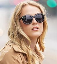 Madison Avenue Square Vintage TR90 Blue Light Blocking Reading Glasses for Women, Anti Eyestrain/Glare Computer Readers