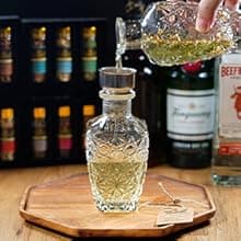 Alcohol Infusion Kit for Infusing Whiskey, Gin, Vodka, Tequila, Rum - DIY Your Own Flavored Spirits with Natural Ingredients - Anniversary, Birthday Gift for Men, Husband