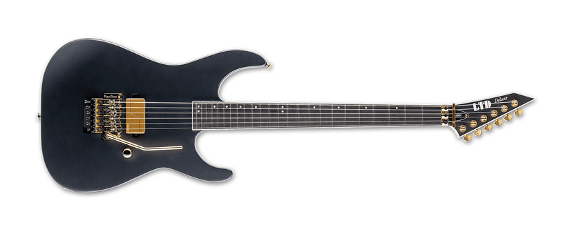 ESP LTD M-1001 Electric Guitar - Charcoal Metallic Satin