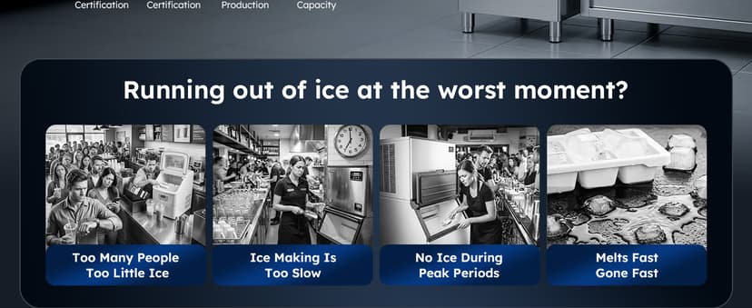 Commercial Ice Maker Machine, 680 LBS/24H with 560 LBS Storage, ETL Approval Industrial Ice Machine, 210 Ice Cubes in 5-15min, Self-Cleaning Stainless Steel Ice Maker for Business Restaurant Hotel