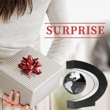 Magnetic Levitation Floating Rotating World globe for children With Colored Lamp And Touch Switch For Men Boss Cool home/Office Decor unique Gifts Or Kids Desk Tech accessories Gadget teenage Toys