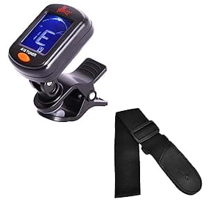 WINZZ AC309CE 39 Inches Cutaway Nylon-string Classical Electric Guitar Build-in Pickup Kit Set Online Lessons, Blue