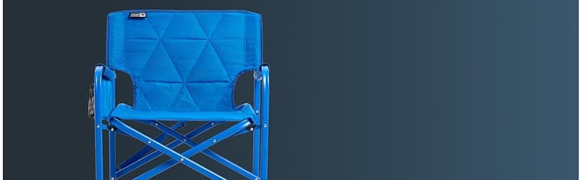 Coleman Pro Rocker Chair, Easy & Fast Folding, Up to 250lb Capacity, Great for Camping, Easily Portable, Neptune