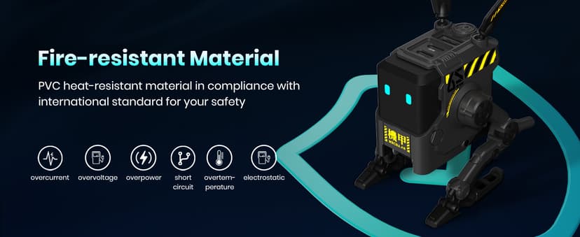 GravaStar 65W Alpha65 Robot Fast GaN Charger Block, 3-Port Fast Charger, Foldable Wall USB C Charger for iPhone, MacBook, iPad, Laptop, Steam Deck, Gifts for Men (65W, Gray)