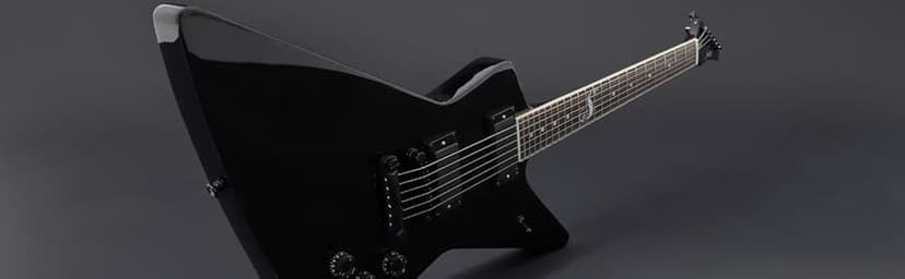 Firefly FFLX Solid Body Electric Guitar,Mahogany Guitar body,Stainless steel and ball end frets,rosewood fretboard(Purple Color)