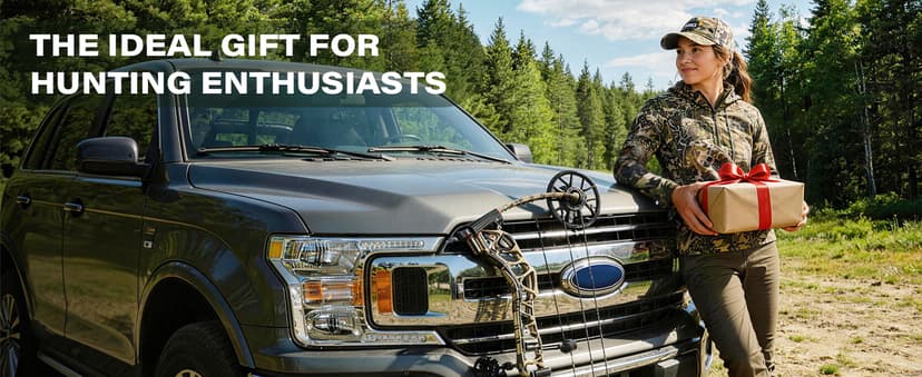 A2C Bow Hanger for Truck, Aluminum Headrest Bow Hanger Set with 6.5" Foldable Arm to Hold & Protect Bow, Truck Bow Holder Holds Recurve/Compound Bows & Hunting Gear fits Truck/SUV/Car