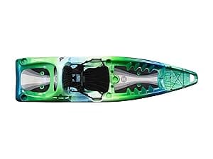 Perception Flash 9.5 | Sit Inside Kayak | Rod Holders and Rear Storage