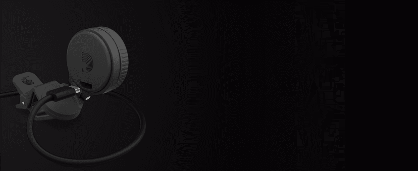 D'Addario Nexxus 360 Rechargeable Guitar Tuner - Clip On Guitar Tuner - Acoustic Guitar Tuner - Electric Guitar Tuner - 24 Hours of Tuning Time per Charge - Rotates 360-degrees