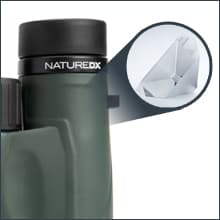Celestron - Nature DX 8x42 Binoculars – Ideal for Birding and Outdoors – 42mm Objective Lenses – Wide 7.4° Field of View – BaK-4 Prisms – Fully Multi-Coated – Waterproof and Fogproof