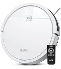 ILIFE A30 Pro Robot Vacuum and Mop, Self Emptying Station for 60 Days, 5000Pa Suction, LiDAR Navigation, No-Go Zones, 2.4G WiFi/App/Alexa/Remote Control, Roller Brush for Carpet, Hard Floors, 110V