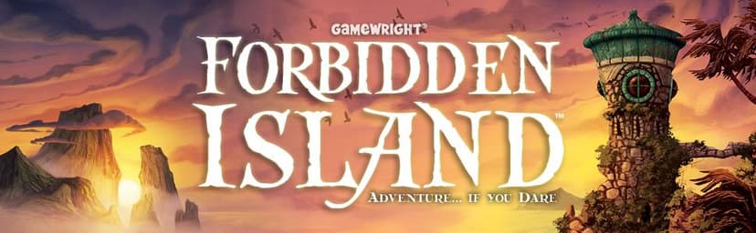 Gamewright - Forbidden Island - Cooperative Strategy Survival Board Game, 2-4 Players