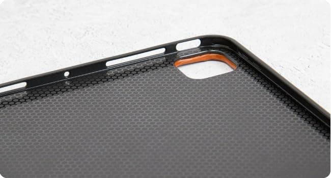 Casemade Real Leather Case Compatible with iPad Pro 13” M5 (2025)/M4 (2024) - Full-Grain Leather Cover, Auto Sleep/Wake, Dual Stand Position (Tan)