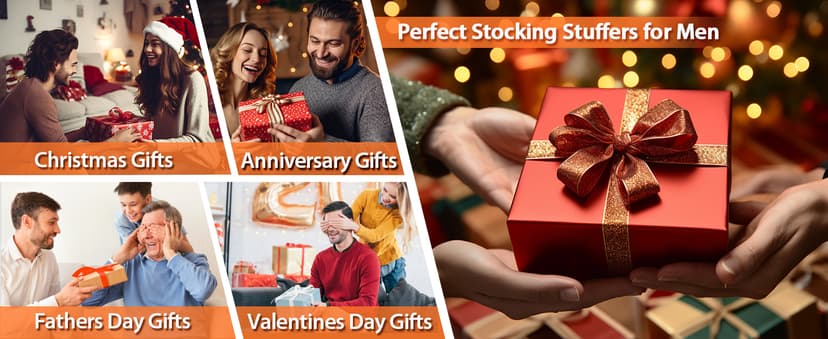 Gifts for Men, Valentines Day,12-in-1 Hammer Multitool, Stocking Stuffers for Men,Christmas Stocking Stuffers for Adults Dad Husband Boyfriend, Mens Gift for Him, Birthday Gift Idea,Mini Multi Tool B07XQZ6QWS