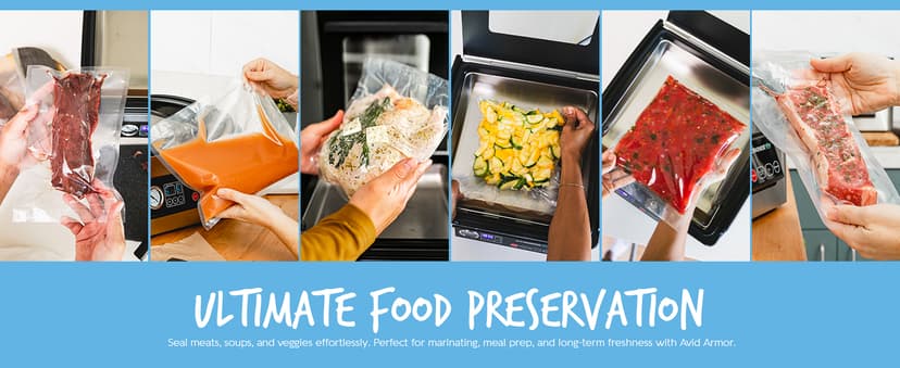 Avid Armor Ultra Series USV32: Premium Chamber Vacuum Sealer Machine High-Performance Vacuum Chamber Sealer for Professional and Home Use, Ideal Commercial Vacuum Sealer Machine for Food Preservation