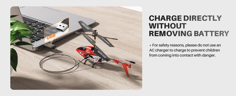 SYMA S107H-E RC Helicopter for Kids 8-12 and Beginners, Remote Control Helicopter with Altitude Hold, 2 Speed Modes, Whole Alloy Toy for Boys Girls Indoor Gift