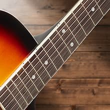 Ashthorpe Full-Size Thinline Cutaway Acoustic Electric Guitar Package with 10 Watt Amp - Natural