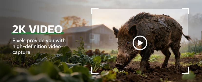 Trail Camera, 36MP 2K 0.1S Trigger Motion Activated,Game Camera with Night Vision IP66 Waterproof 2.0''LCD 90° Cam Lens for Outdoor Scouting Wildlife Monitoring Home Security, Gifts for Men