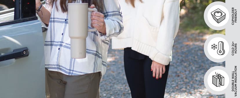 Simple Modern Disney 40 oz Tumbler with Handle and Straw Lid | Insulated Reusable Stainless Steel Water Bottle Travel Mug | Gifts for Women Men Him Her | Trek Collection | 40oz | Iconic Mickey