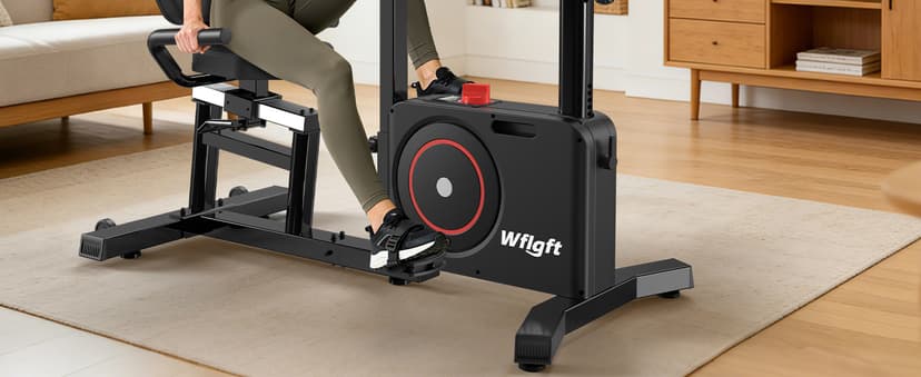 Recumbent Exercise Bike for Home, Recumbent Bikes for Seniors Gym, Quiet Recumbent Stationary Bikes for Seniors 400LBS Capacity, Adjustable Seat & Backrest, 8-Level Resistance & LCD Display