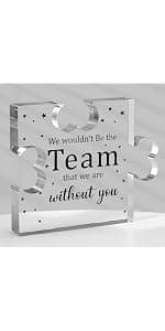 Employee Appreciation Gifts, Boss Day Farewell Retirement Appreciation Gifts for Boss Lady Staff Leader Manager Office Decor Funnli Bosses Day Gifts for Women, Boss Gifts for Women Men Acrylic Plaque B0CYZXF2FN