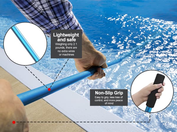 Spa Vacuum Compatible with 6250 Paradise Power - Self-Contained, No Pumping, Batteries - Picks up Rocks, Pennies, Beach Sand in Hot Tub, Above Ground Pool