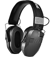 Shooting Earmuff, Ear Protection for Gun Range, Active Noise Reduction NRR 23dB For Hearing Protection